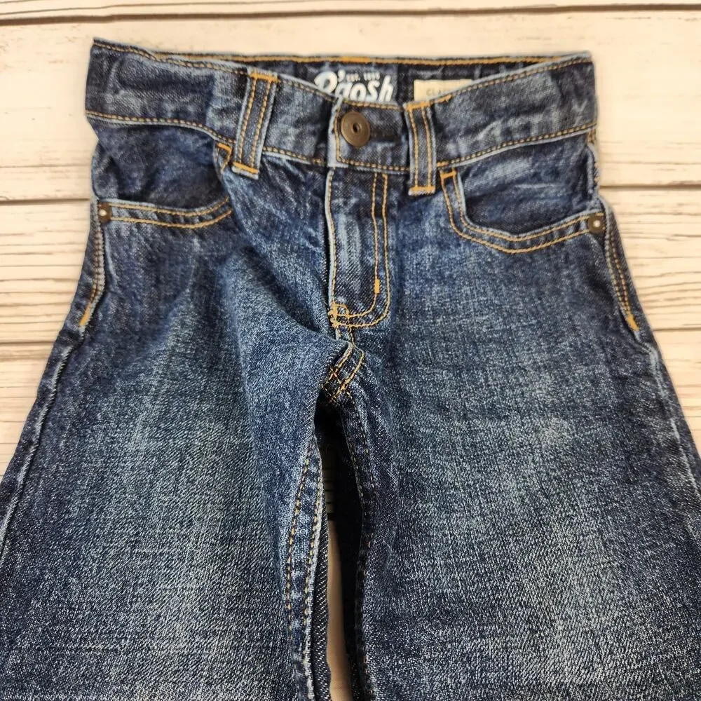 Bgosh Blue Jeans Denim Size 3t Adjustable Waist Classic Fit